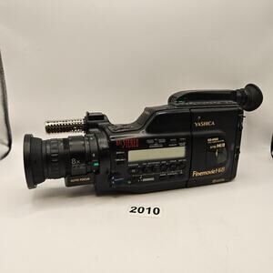 YASHICA HIFI STEREO FINE MOVIE HI8 KYOCERA LENSE CAP INCLUDED UNTESTED AS-IS